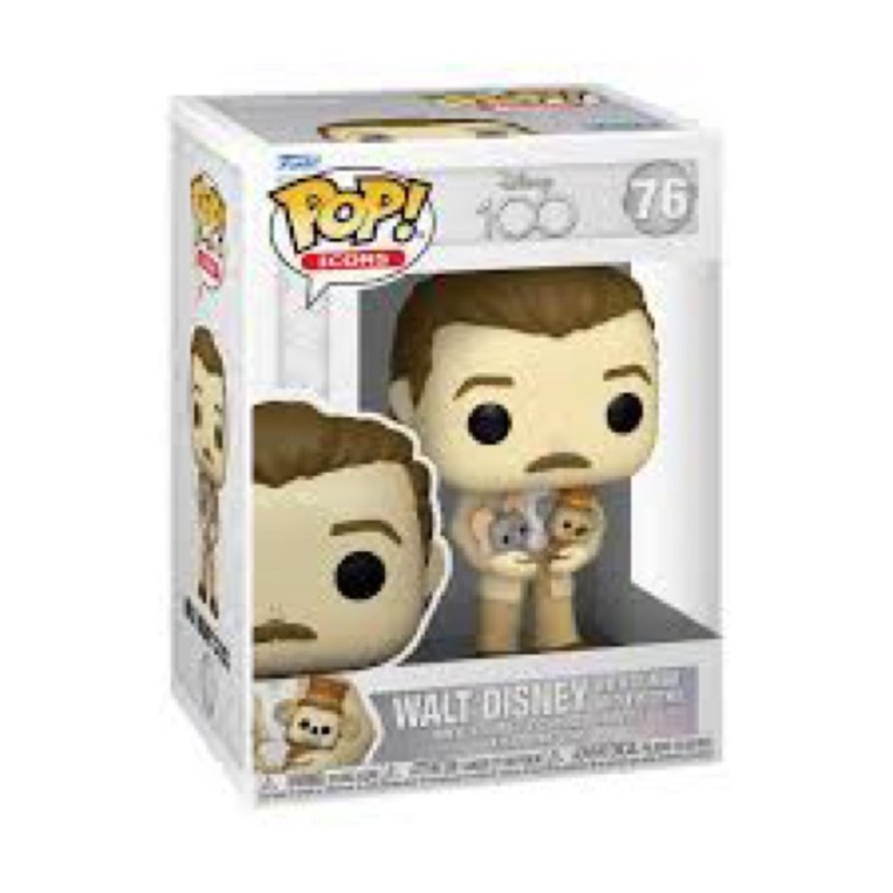 Funko Pop! Disney 100 Year Celebration Walt Disney with Dumbo and Timothy #76